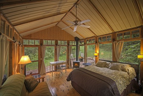 Nhà bằng kính đẹp lung linh